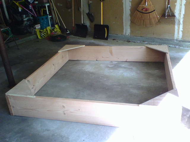 Wood Sandbox